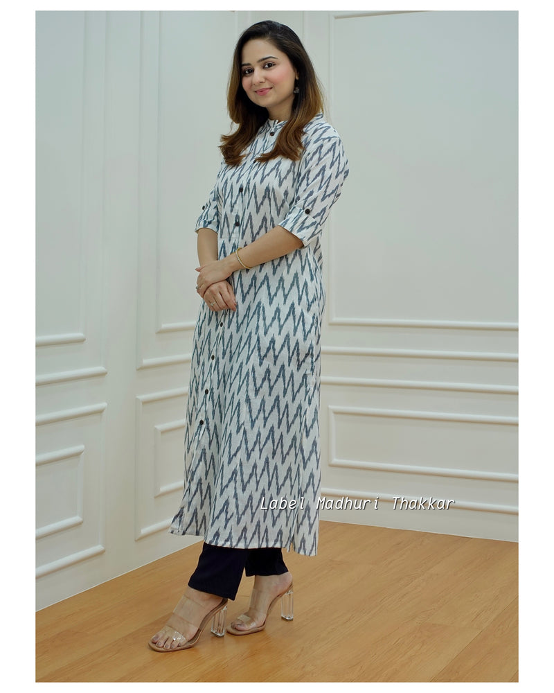 ZigZag A Line Kurta