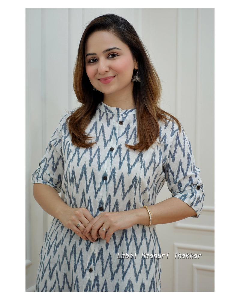 ZigZag A Line Kurta