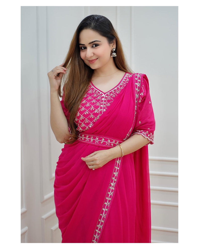 Hot Pink Patola Silk Saree : Top Pick – Ethnos